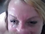 Giving The Wife A Cum Face In The Kitchen