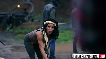 The Walking Dead Porn With UKs Kiki Minaj