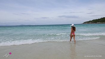 Alissa Lovely Getting Fucked By The Beach